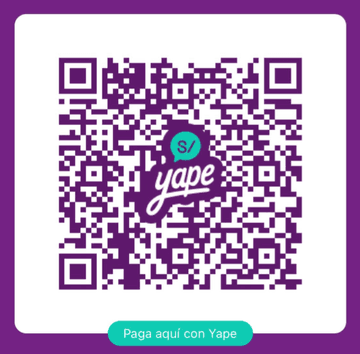 QR de Yape para pagos